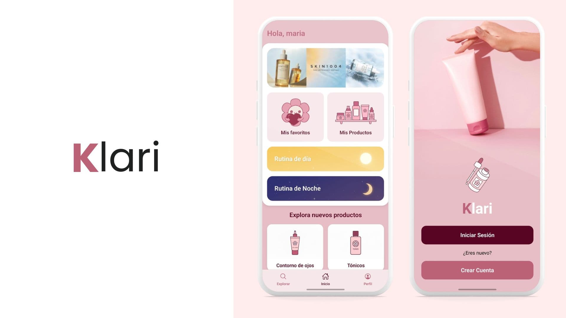 Klari – Recomendación de rutinas de skincare