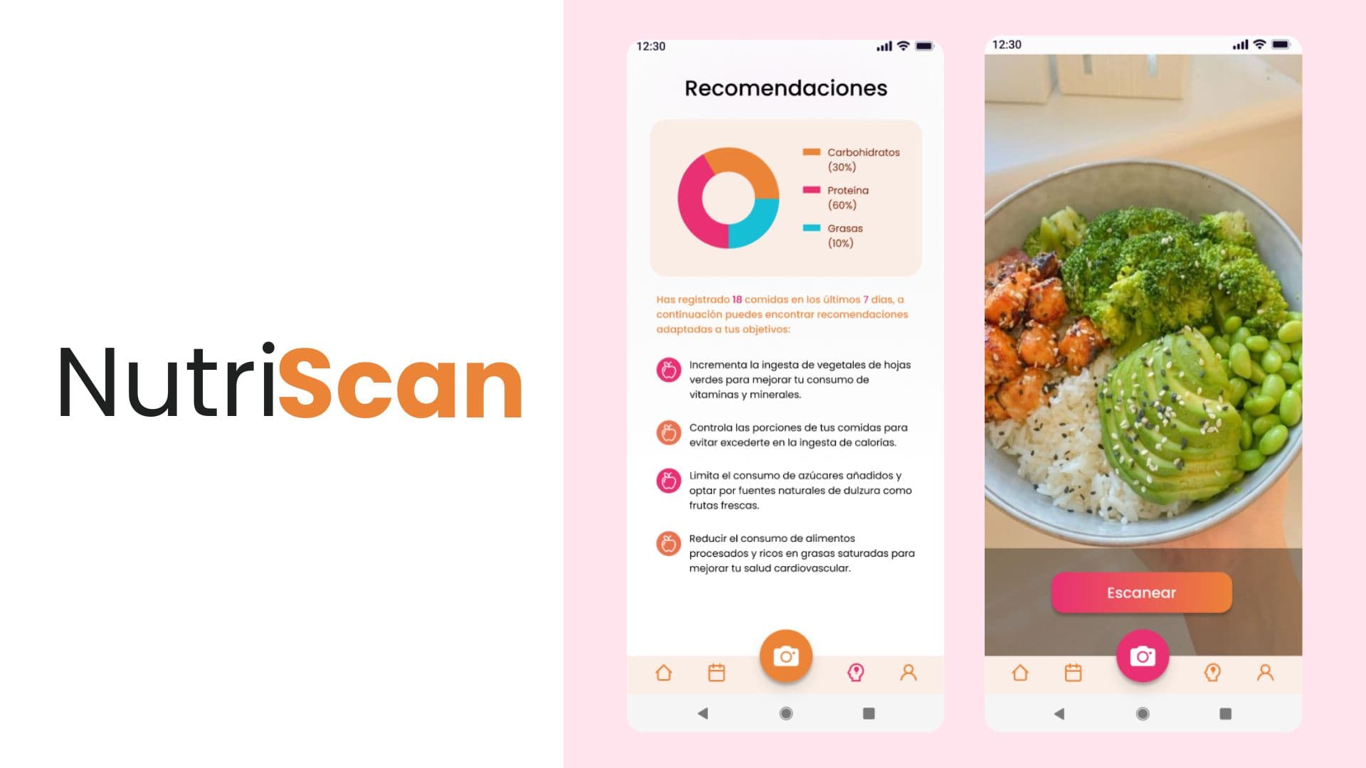 NutriScan – Reconocimiento de alimentos